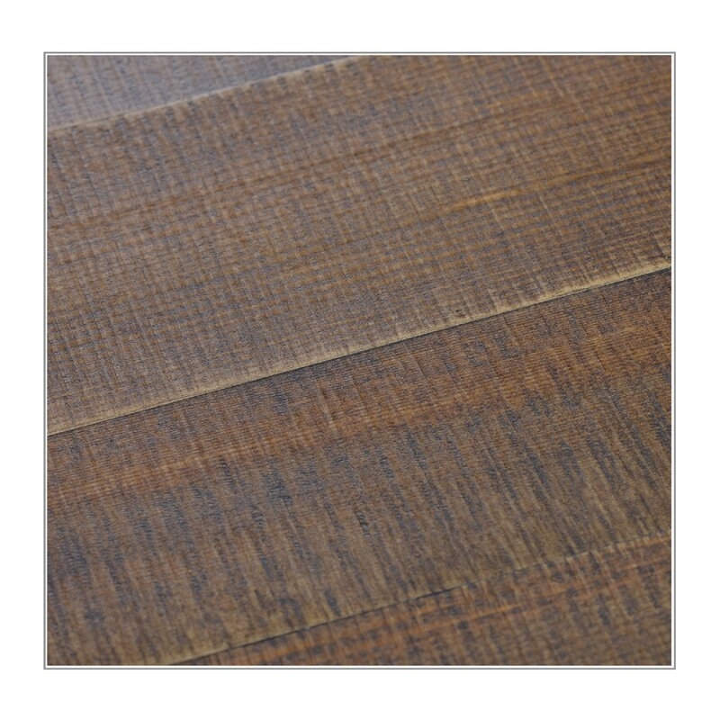 Rustic Round Coffee Table, 35.4" - Image 5