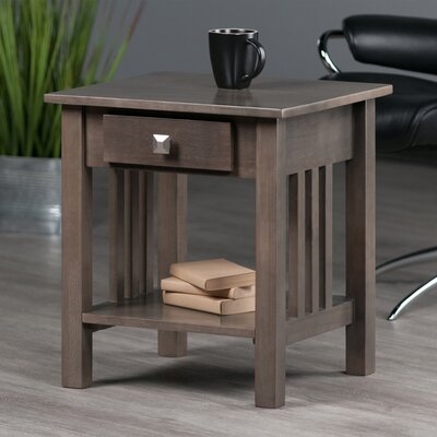 Owasa End Table with Storage - Image 0