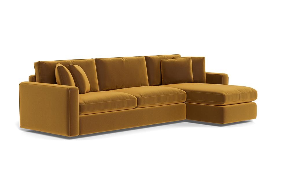 James 3-Seat Right Chaise Sectional with Storage - Image 1