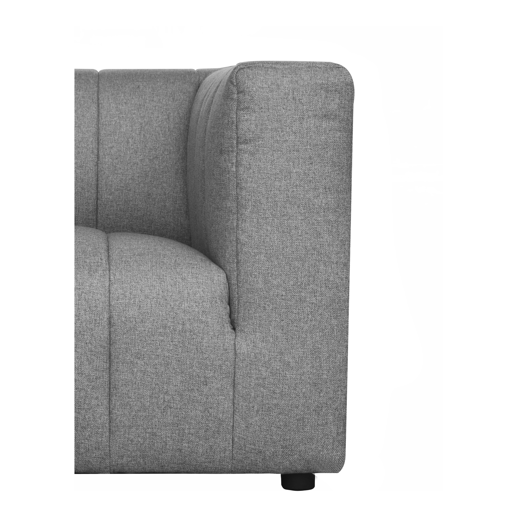 Lyric Right Arm Chair Grey - Image 4