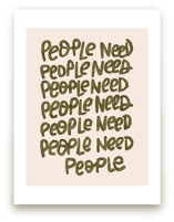 People Need People Limited Edition Fine Art Print 2 - Image 0