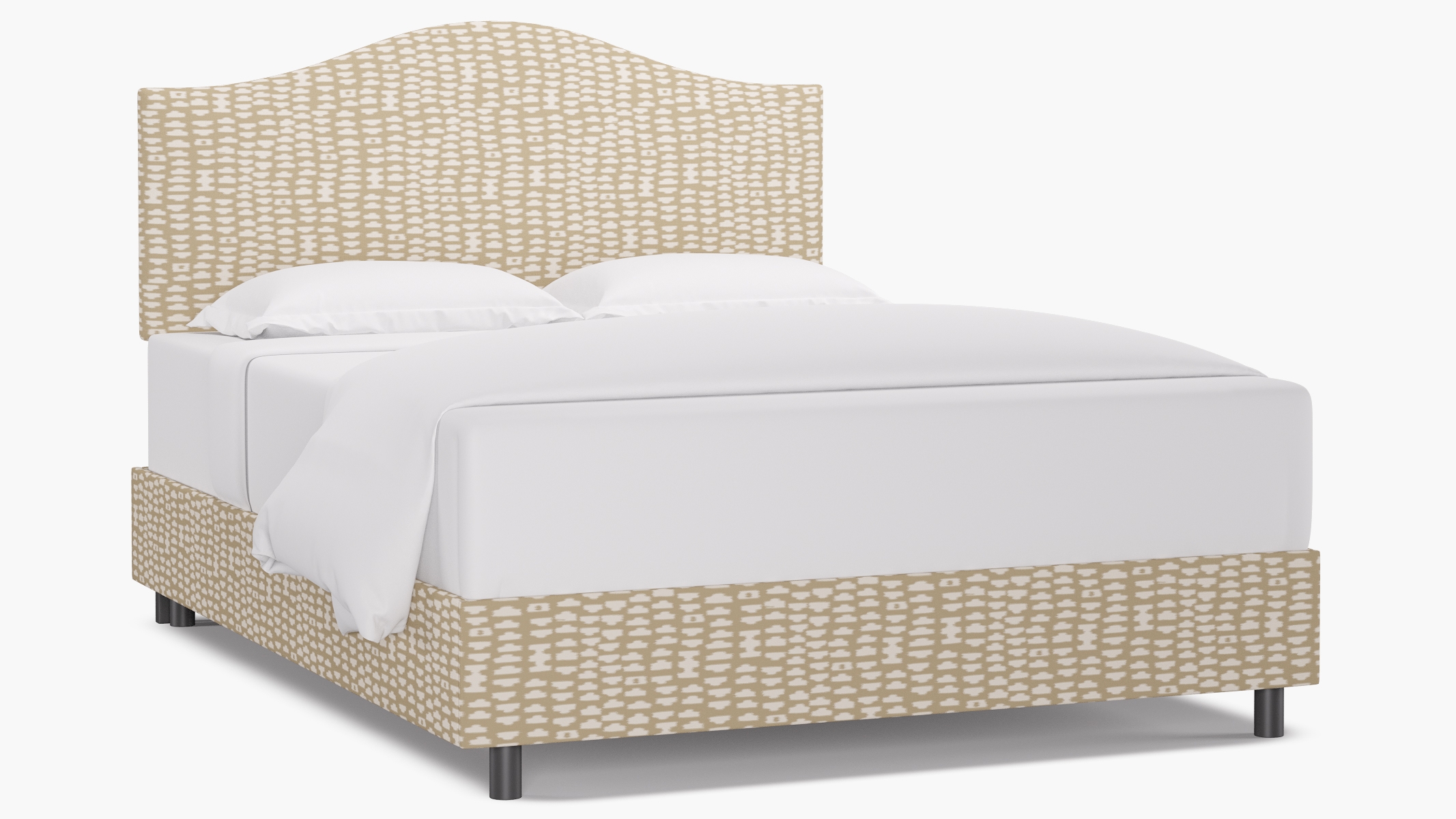 Camelback Bed, Sand Odalisque, Queen - Image 0