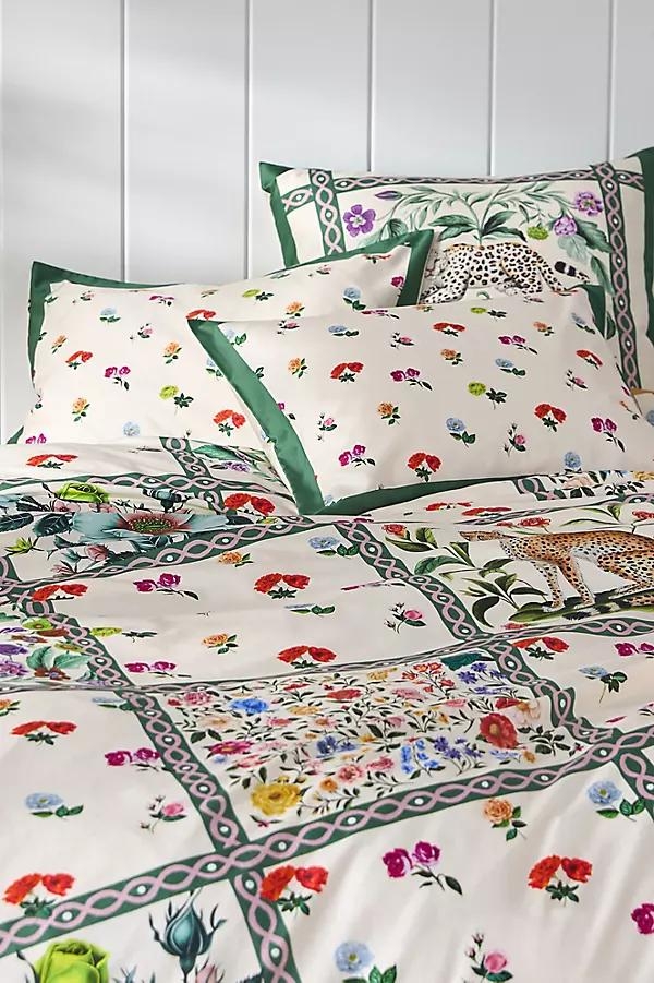 The Organic Cotton Printed Sateen Duvet Collection by Maeve - Image 0