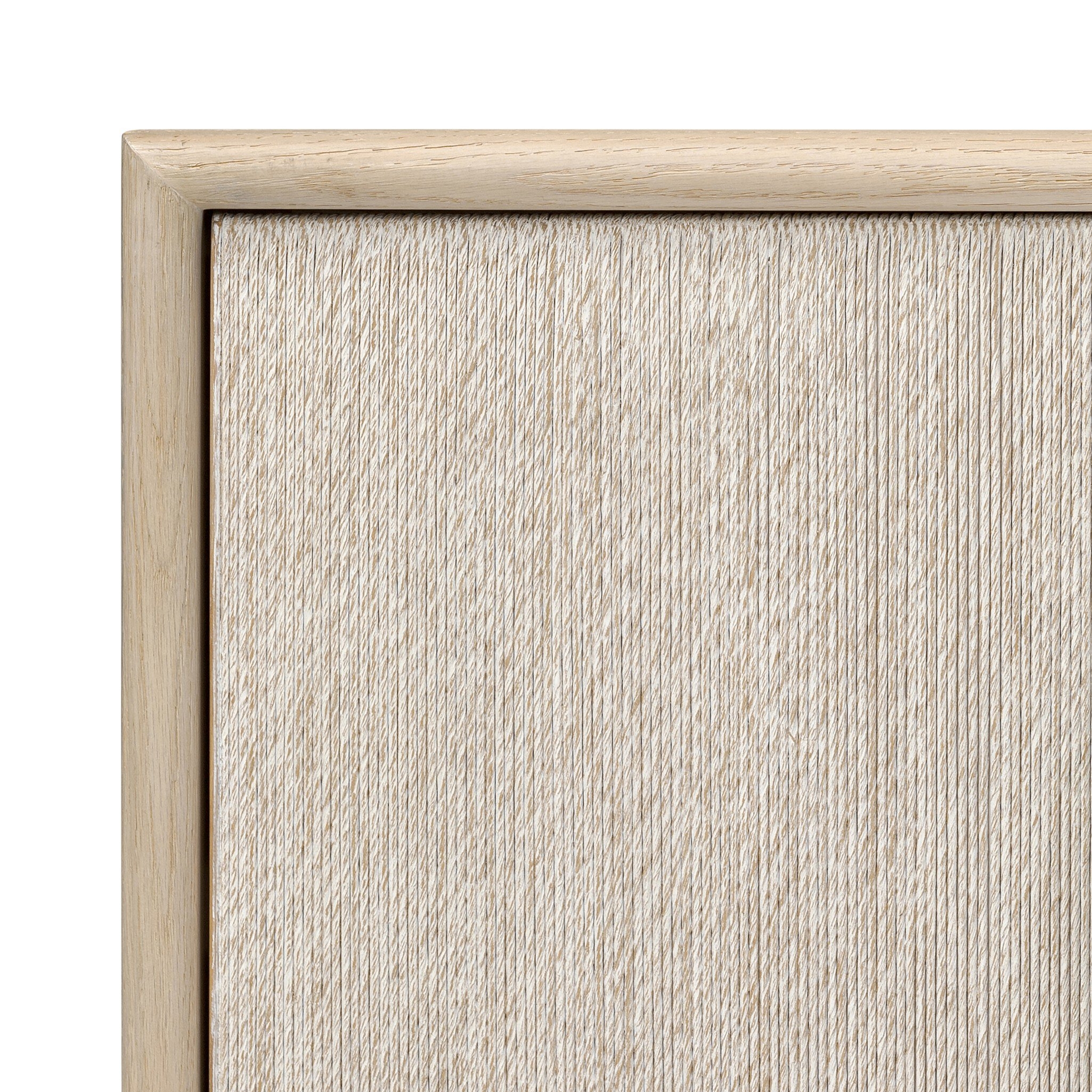 Rosenell Media Console - Natural Paper Cord - Image 6