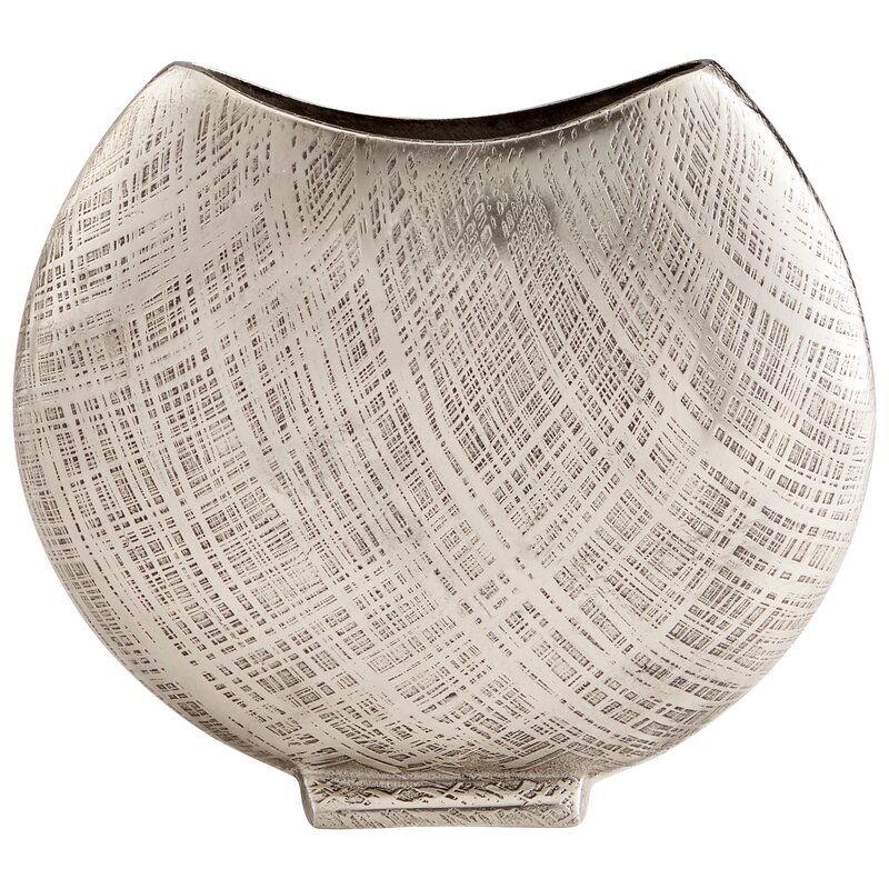 Cyan Design Corinne Silver Metal Table Vase - Image 0