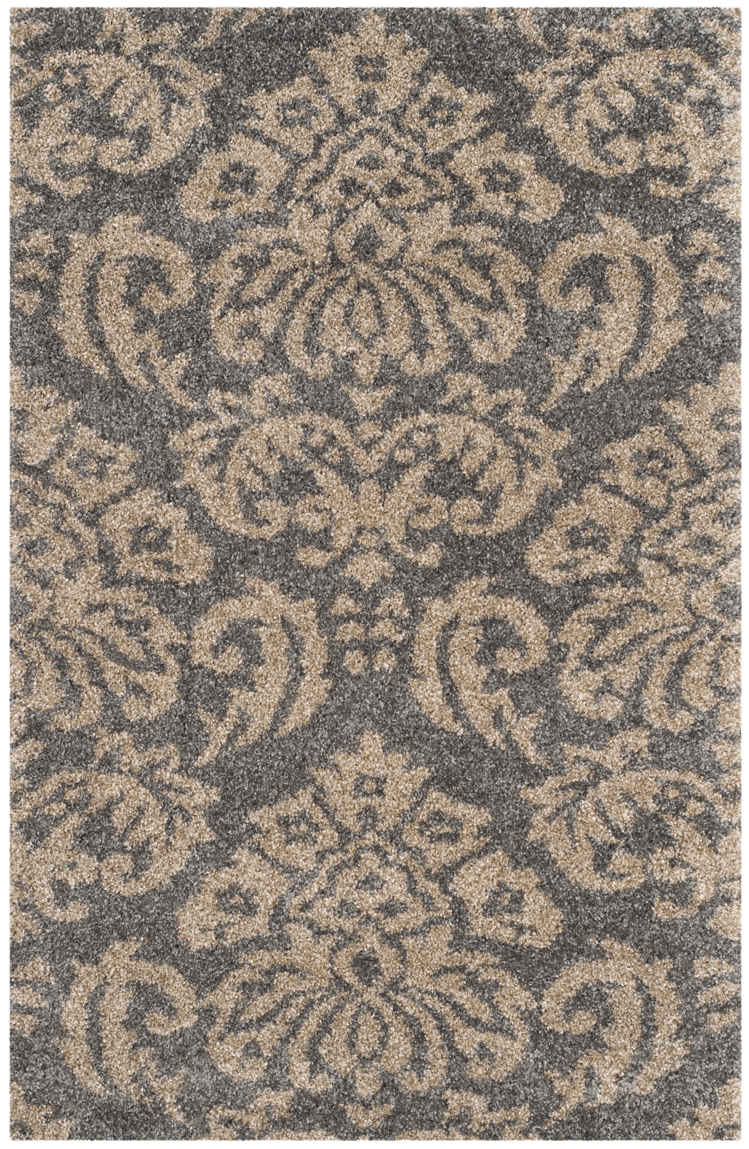 Arlo Home Woven Area Rug, SG460-8013, Grey/Beige,  4' X 6' - Image 0