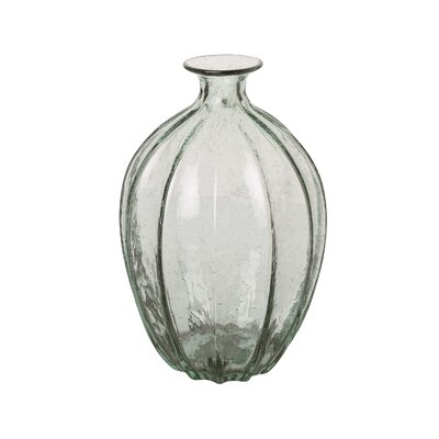 Dakota Fields Glass Clear Everyday Large Vase - Image 0