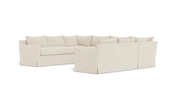 Sloan Slipcovered 5-Piece U-Shaped Corner Sectional - Image 2