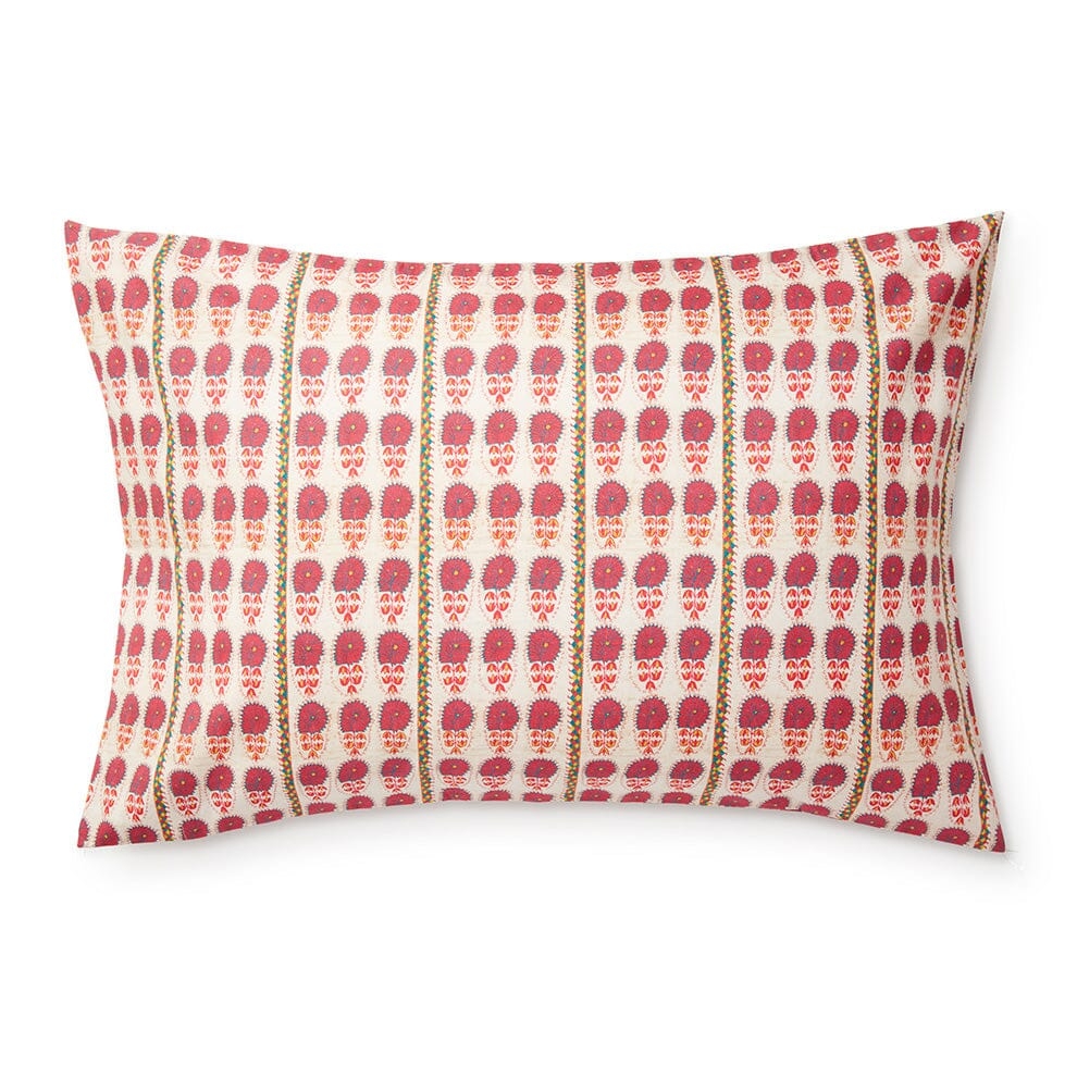 Fuchsia Daisy Suzani Pillowcases + Shams - Image 0