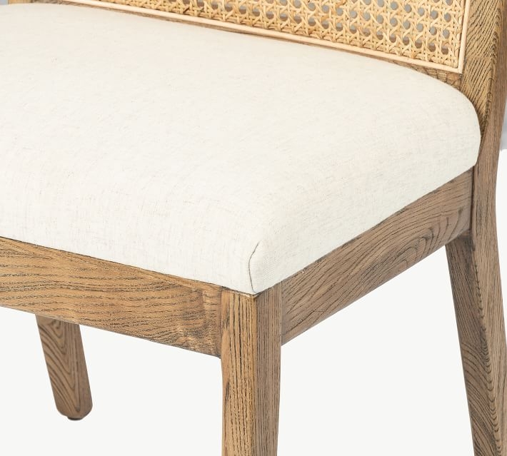 Lisbon Cane Dining Side Chair, Toasted Nettlewood - Image 2