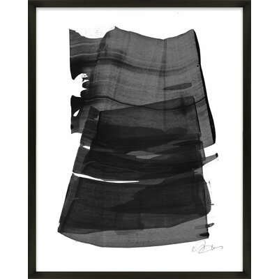 Olivia 'Brushstroke 2' by Jacques Pilon - Picture Frame Painting Print on Paper - Image 0