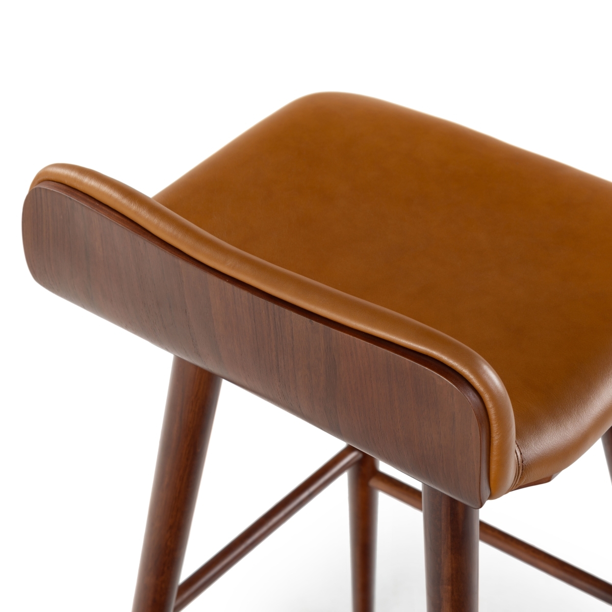 Tazmyn Barstool - Brown/Walnut - Image 2