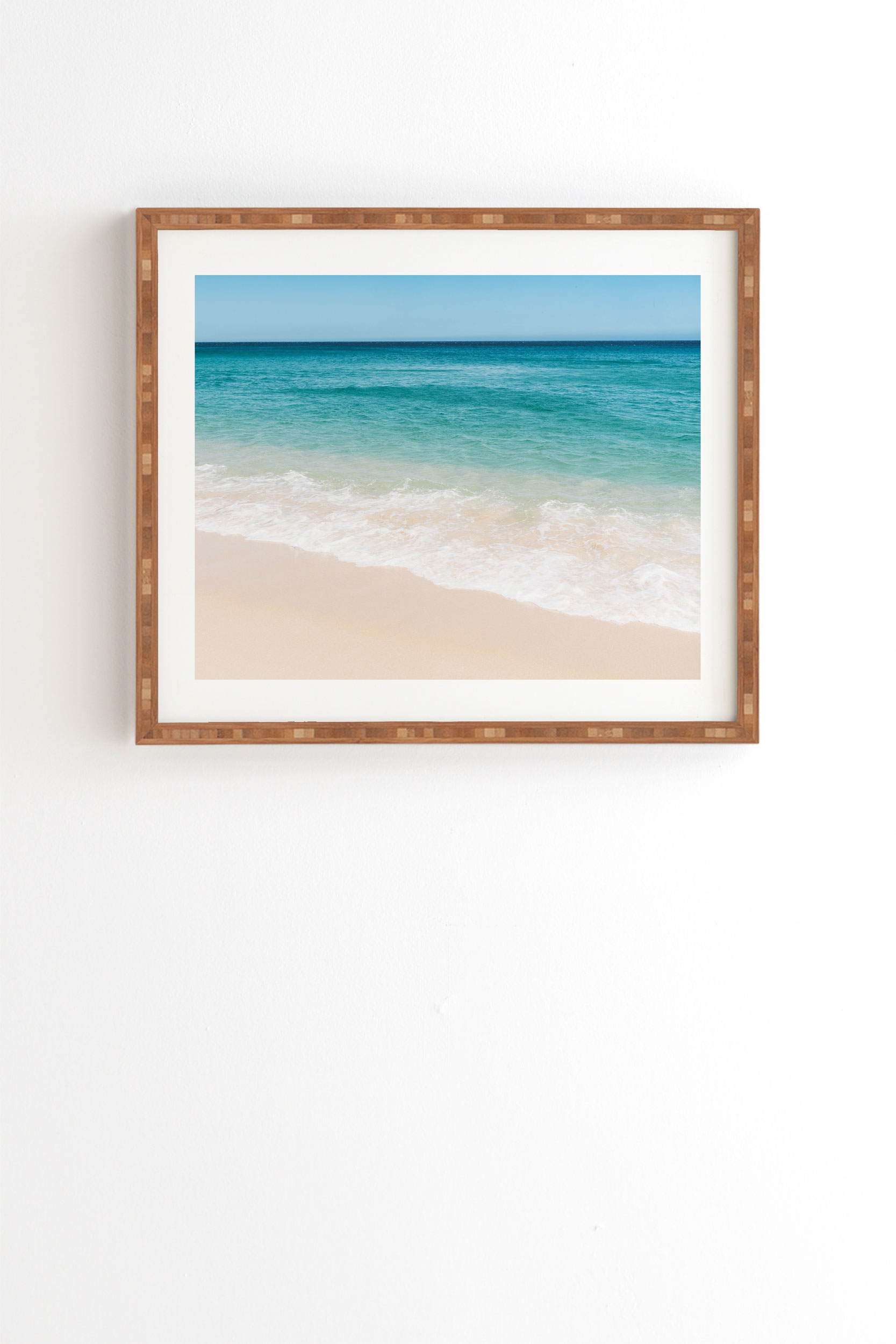 Cabo San Lucas Vi by Bethany Young Photography - Framed Wall Art Bamboo 19" x 22.4" - Image 1