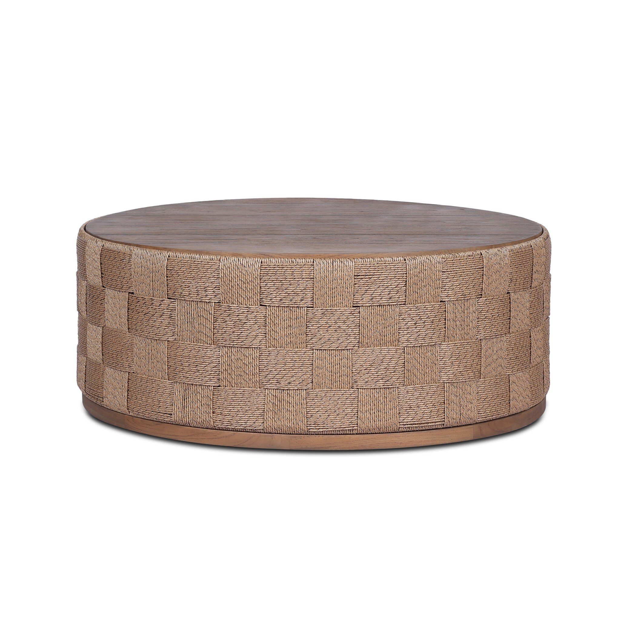 Brandt Outdoor Coffee Table - Stained Toasted Brown - Image 0