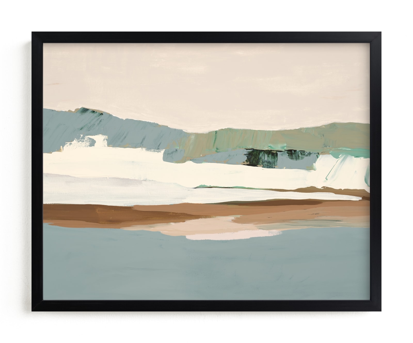 Slate Gray Seascape Limited Edition Fine Art Print 2 - Image 0
