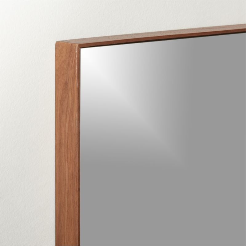 Infinity Walnut Rectangular Mirror 24"x36" - Image 3