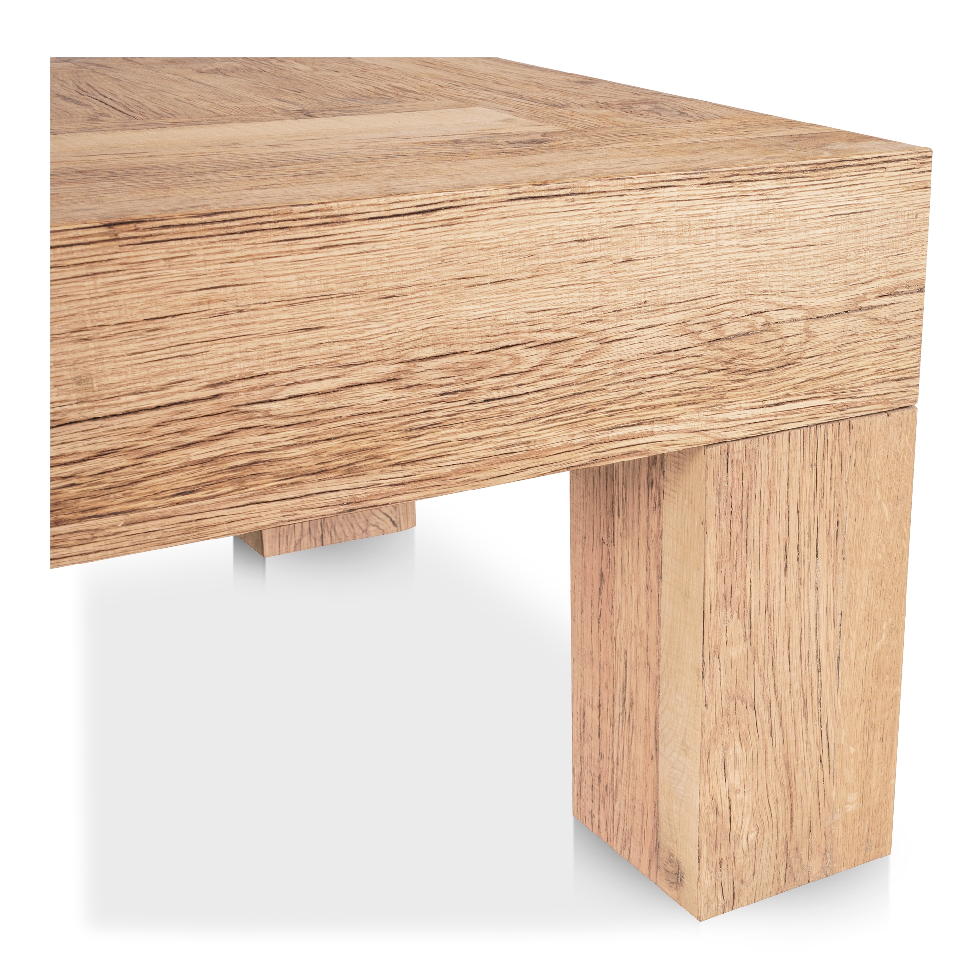 Evander Coffee Table Rectangle Aged Oak - Image 4