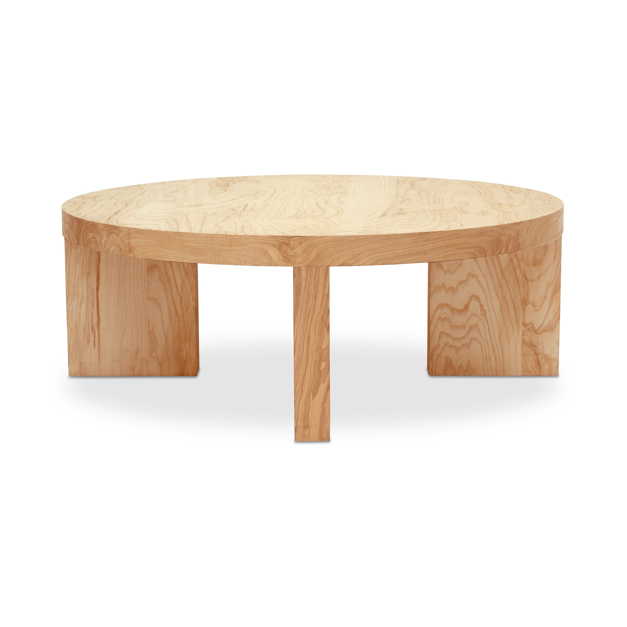 Oregon Round Coffee Table Blonde - Image 0