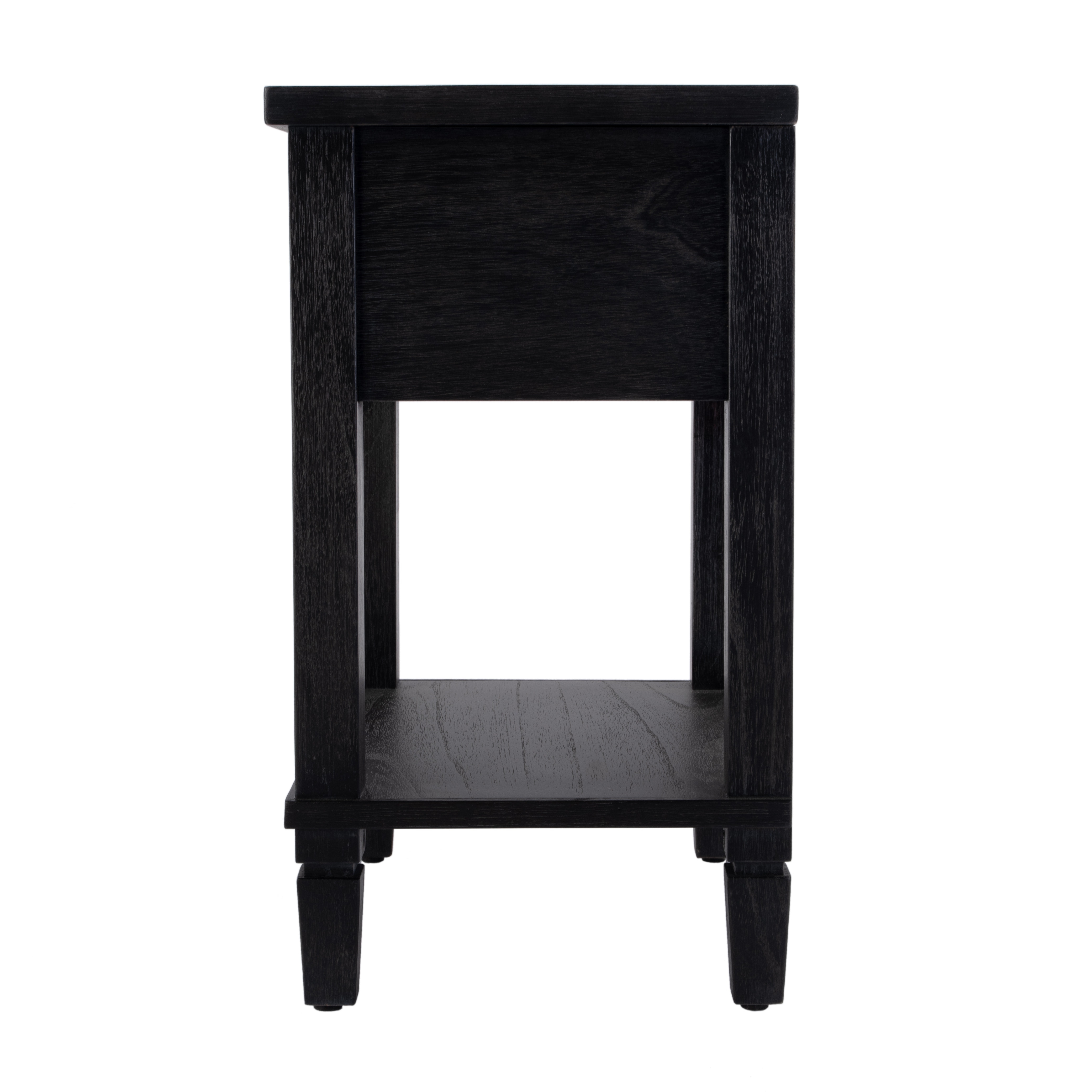 Flagstaff Washed Black Nightstand - Image 2