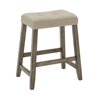 Upholstered Counter Stool, Set Of 2 - Image 0