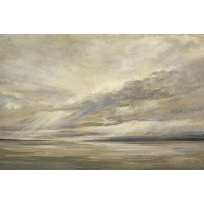 Storm on the Bay by Sheila Finch Painting Print on Canvas - Image 0