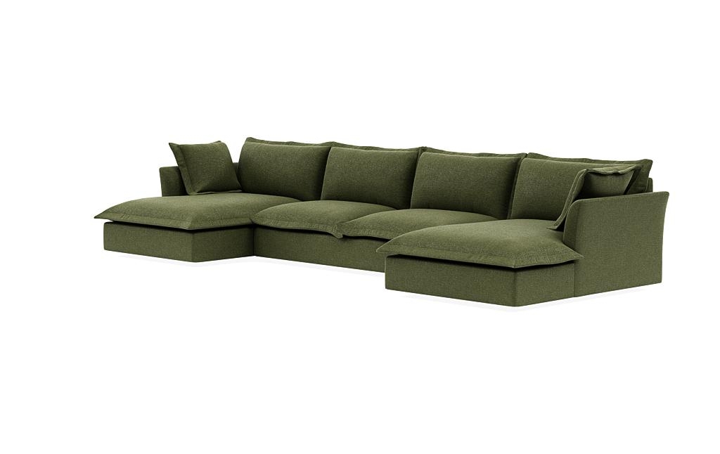 Skylar 3 Piece (4 Seat) U Chaise Sectional - Image 2