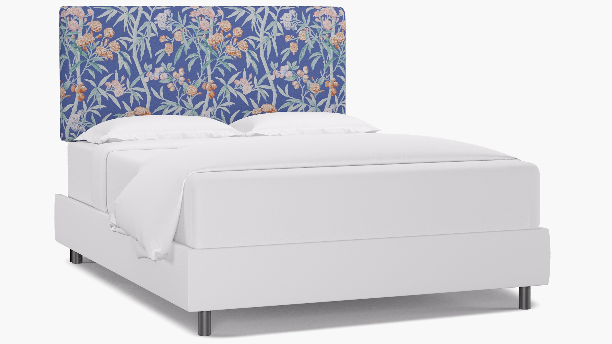 Square Back Headboard, Lapis Lanai, Queen - Image 0