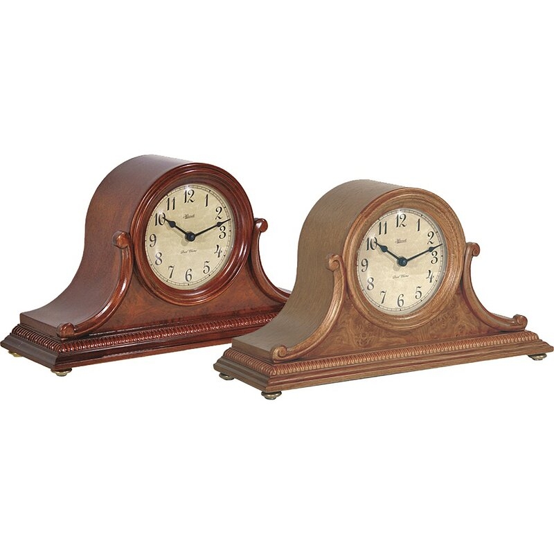 Hermle Black Forest Clocks Scottsville Ornate Traditional Analog Solid Wood Quartz Tabletop Clock - Image 0