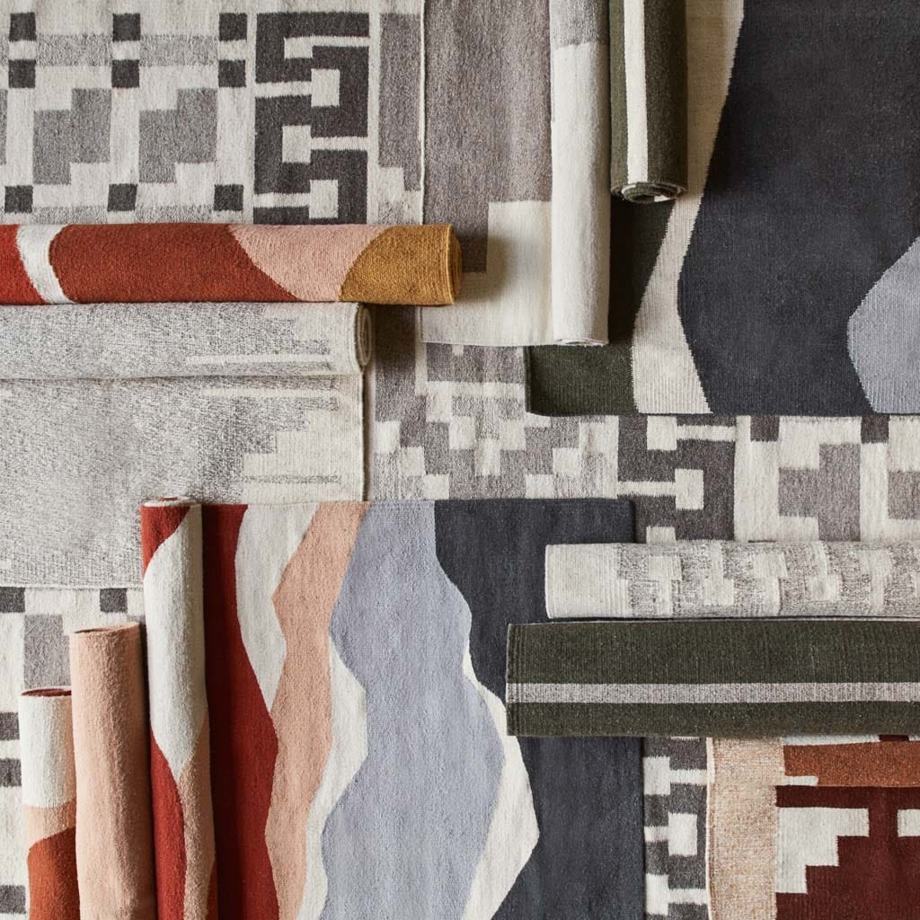 The Citizenry Corrido Handwoven Accent Rug | 3' x 5' | Blue - Image 6