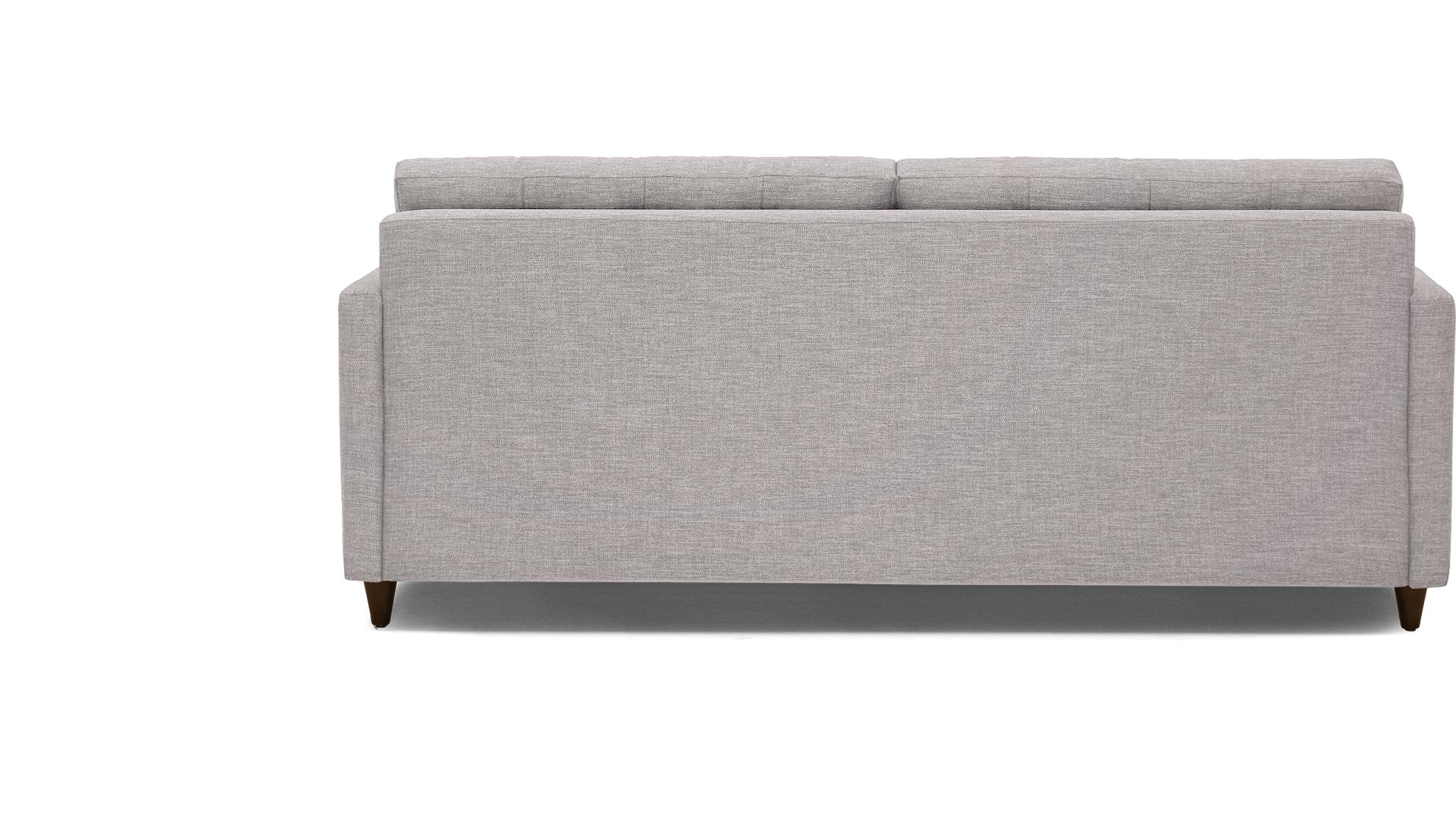 Purple Eliot Mid Century Modern Sleeper Sofa - Sunbrella Premier Wisteria - Mocha - Standard Foam - Image 4