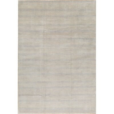 One-of-a-Kind Hand-Knotted Beige 9'11" x 14'4" Area Rug - Image 0