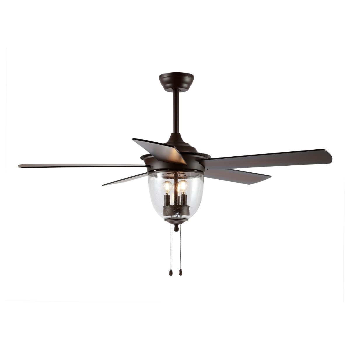 Rallen 3 Lt 52" Ceiling Fan - Oil Rub Bronze - Safavieh - Image 4