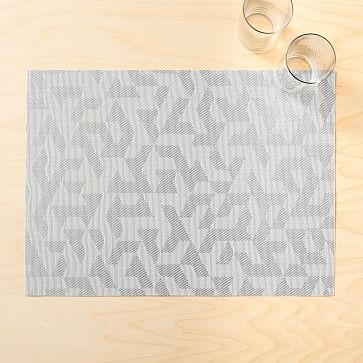 Chilewich Prism Placemat, Silver - Image 0