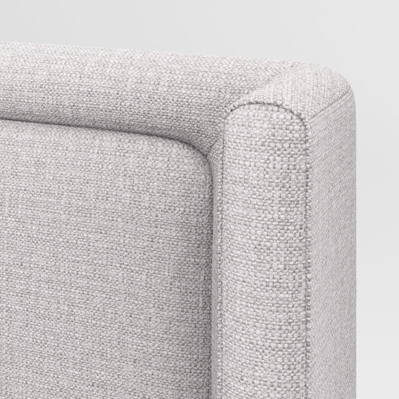 Weston Full Grey Upholstered Bed - Image 6