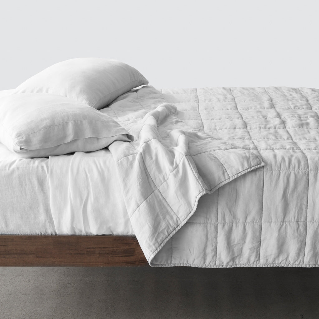 The Citizenry Stonewashed Linen Quilt | King/California King | Sienna - Image 8
