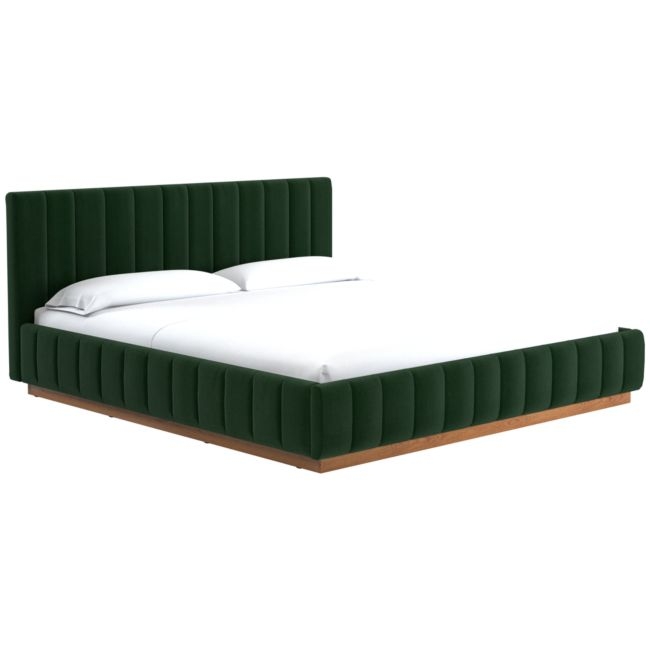 Forte Luca Juniper King Natural Bed - Image 0