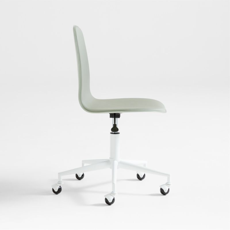Class Act Sage & White Adjustable Kids Desk Chair - Image 4