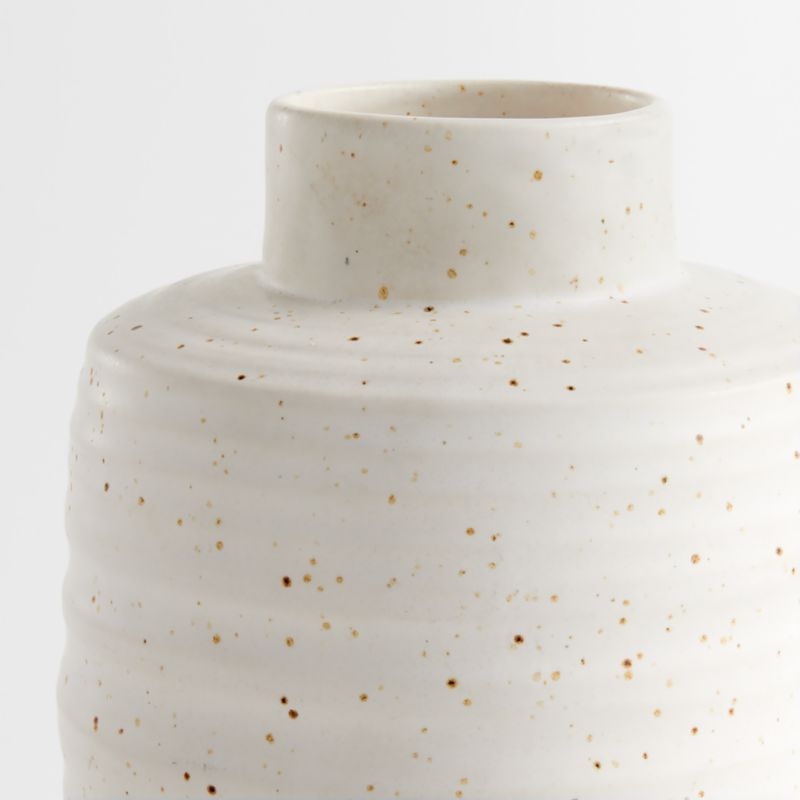 Holden Speckled White Vase 18" - Image 7