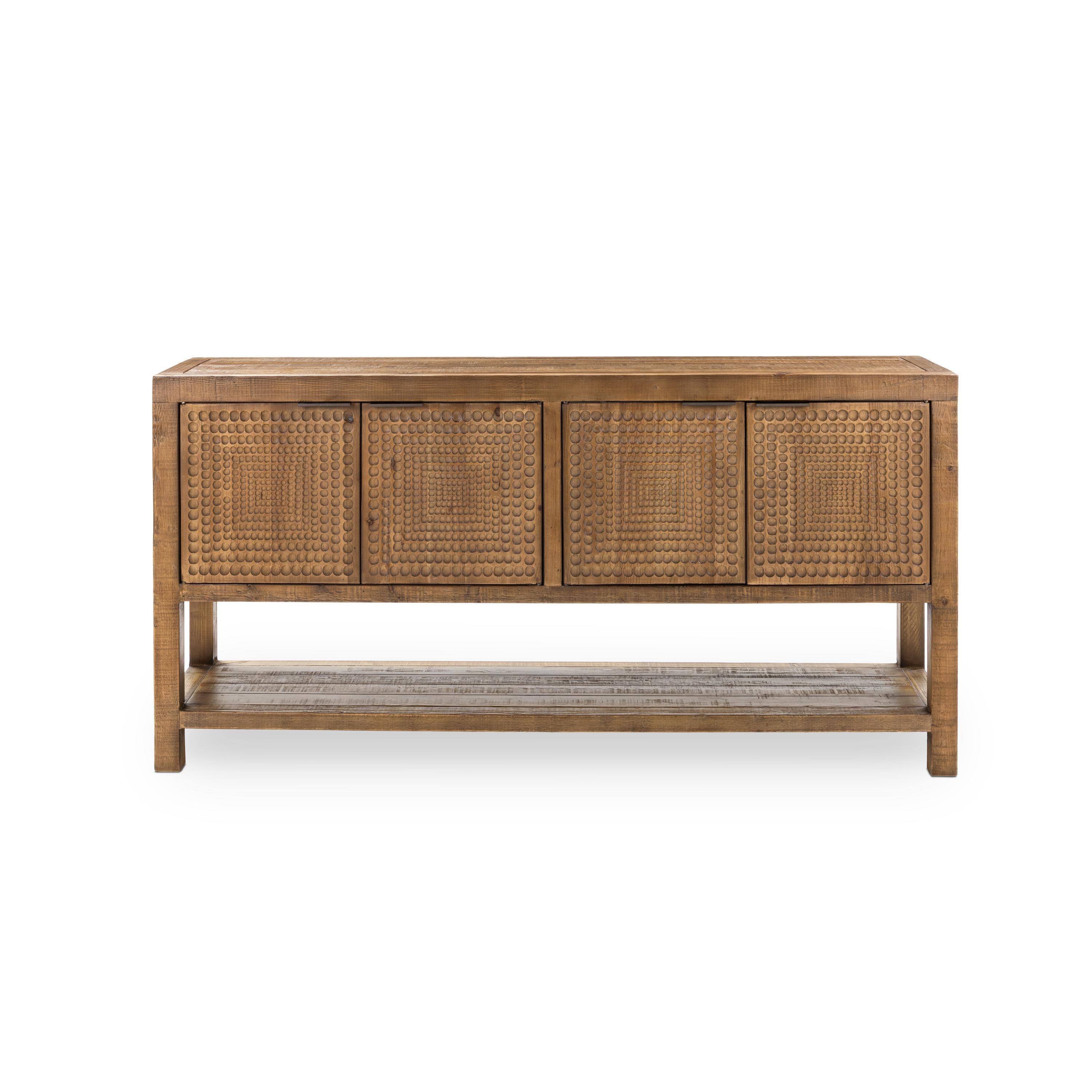 Osiris 4Dr Cabinet Mission Brown - Image 1