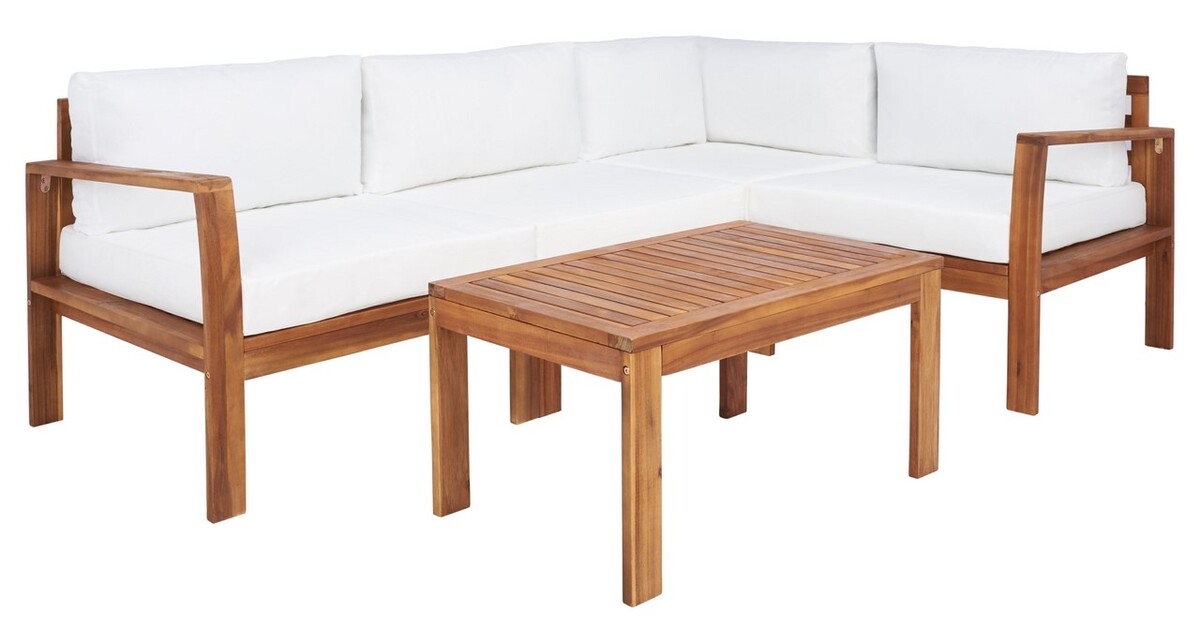 Endelia Outdoor Living Set - Natural/Beige - Safavieh - Image 6