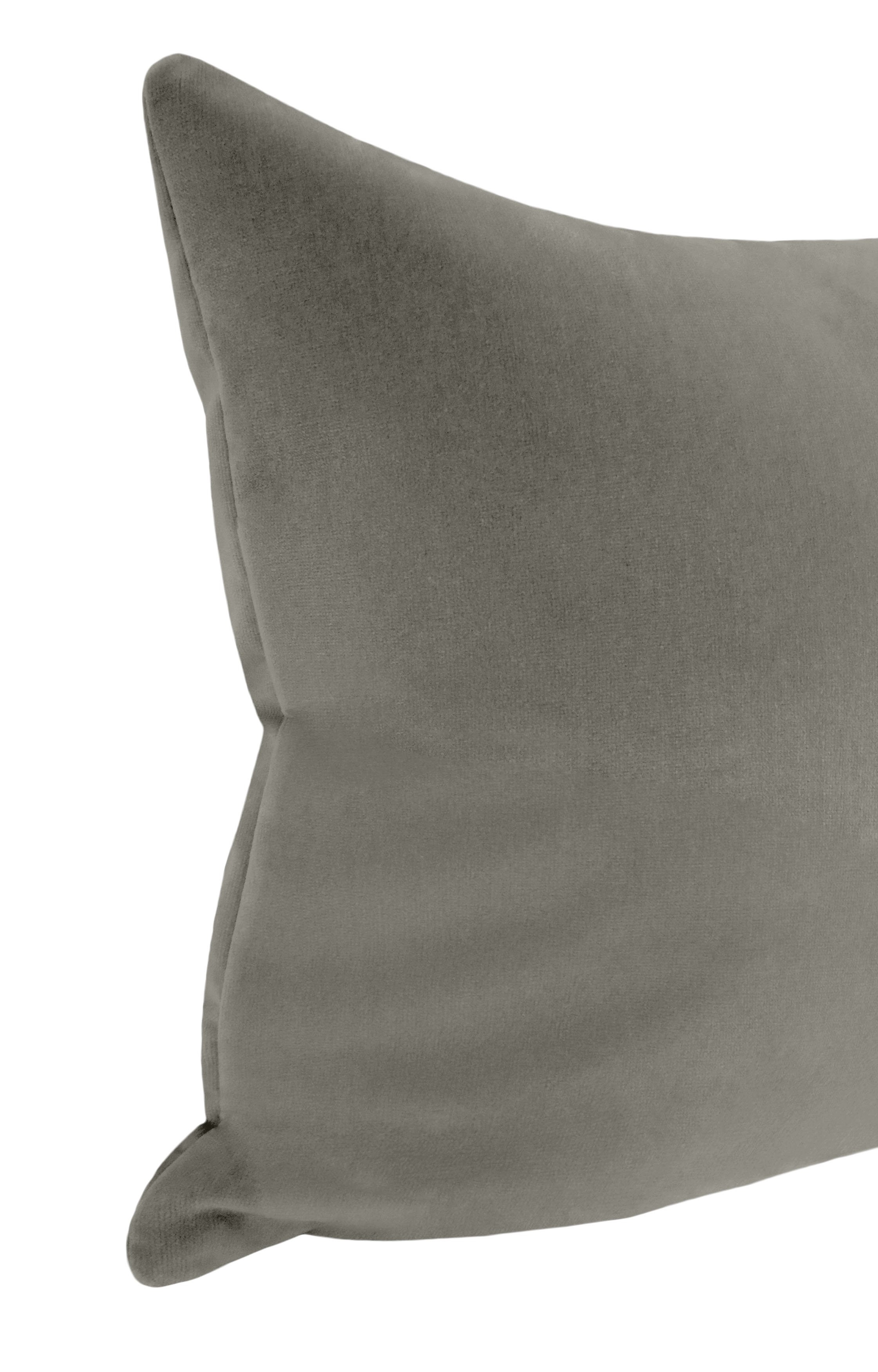 THE XL LUMBAR :: STUDIO VELVET // GREY - 14" X 48" - Image 2