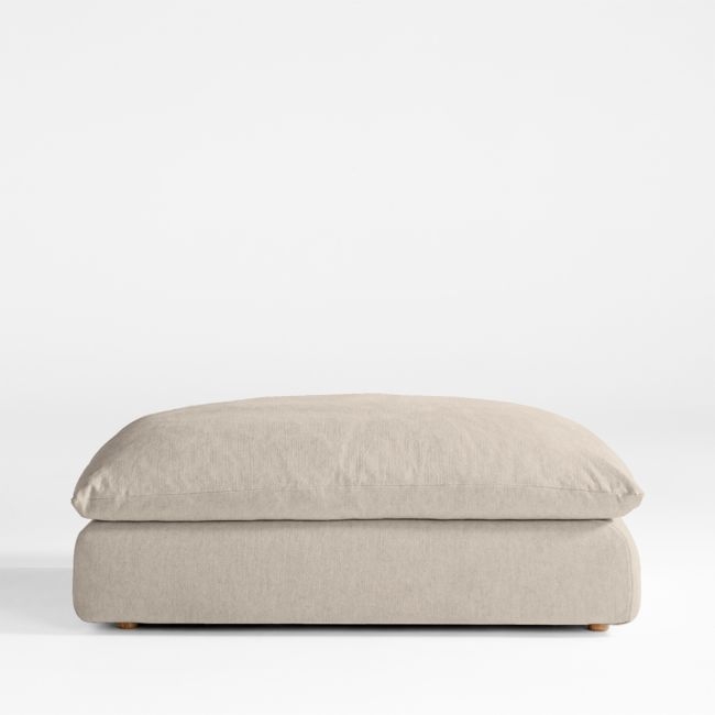 Unwind Ottoman Bone - Image 0