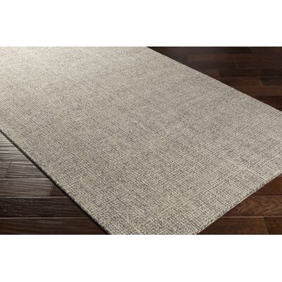 Darlington Handmade Wool Medium Gray/Khaki Rug - Image 0