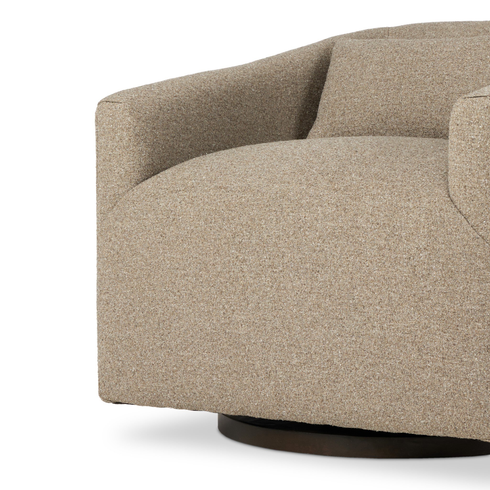 York Swivel Chair - Weslie Feather - Image 8