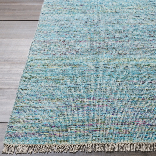 Rex Blue Indoor 2' x 3' Handmade Rug - Image 1