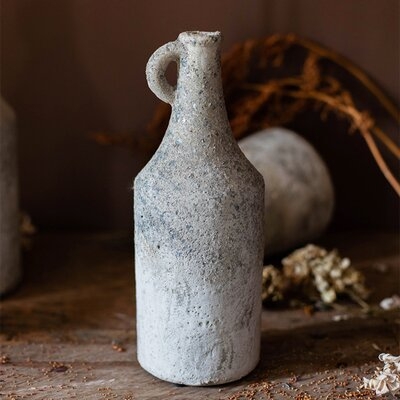 Gaitan Gray Terracotta Table Vase - Image 0
