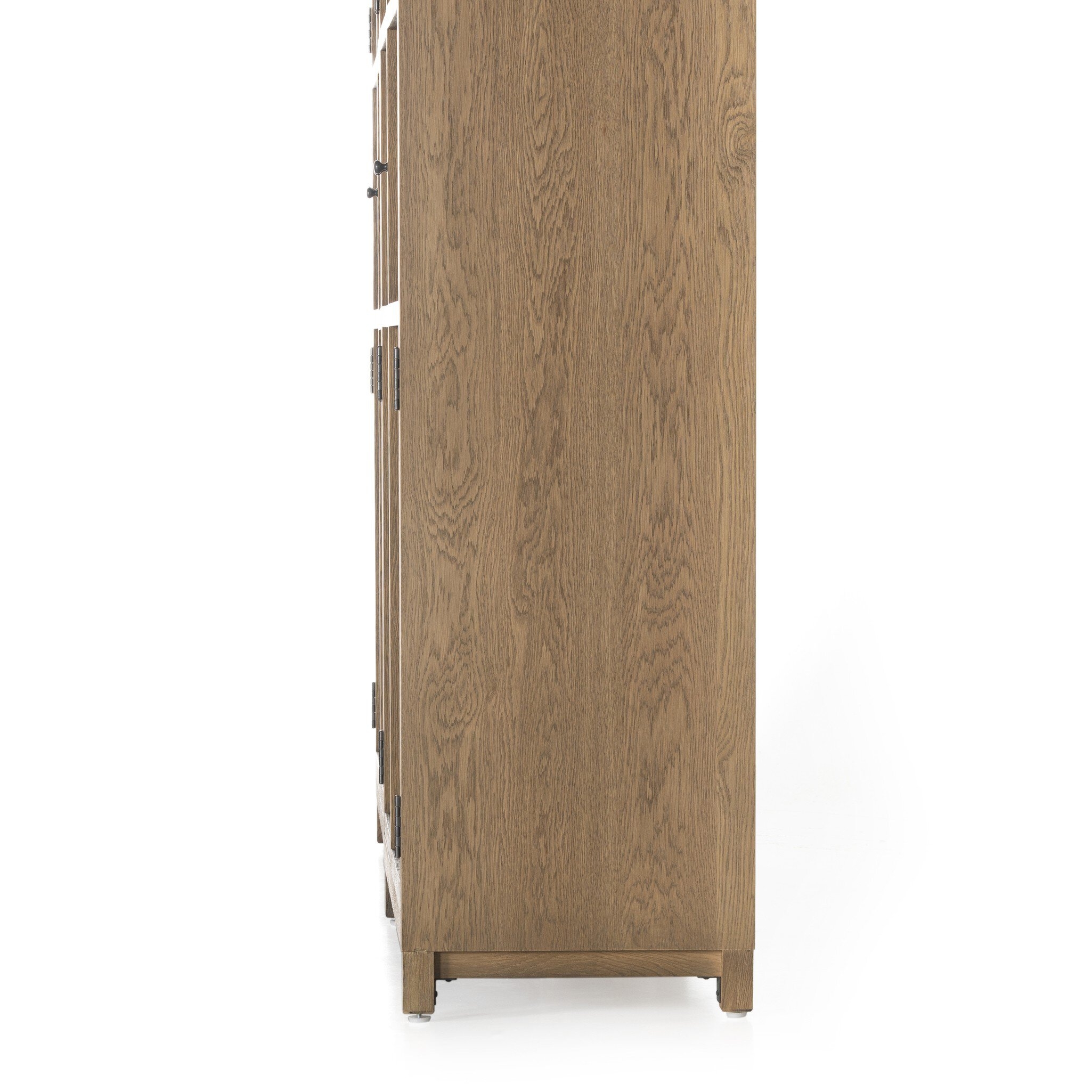 Millie Double Cabinet - Drifted Oak Solid - Image 8