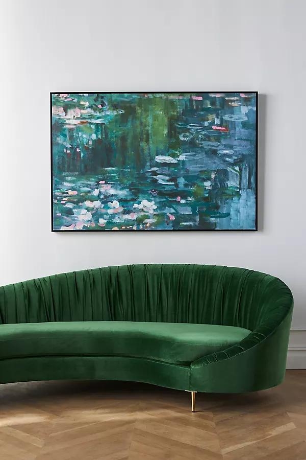 Lily Pond Blooms Wall Art - Image 0