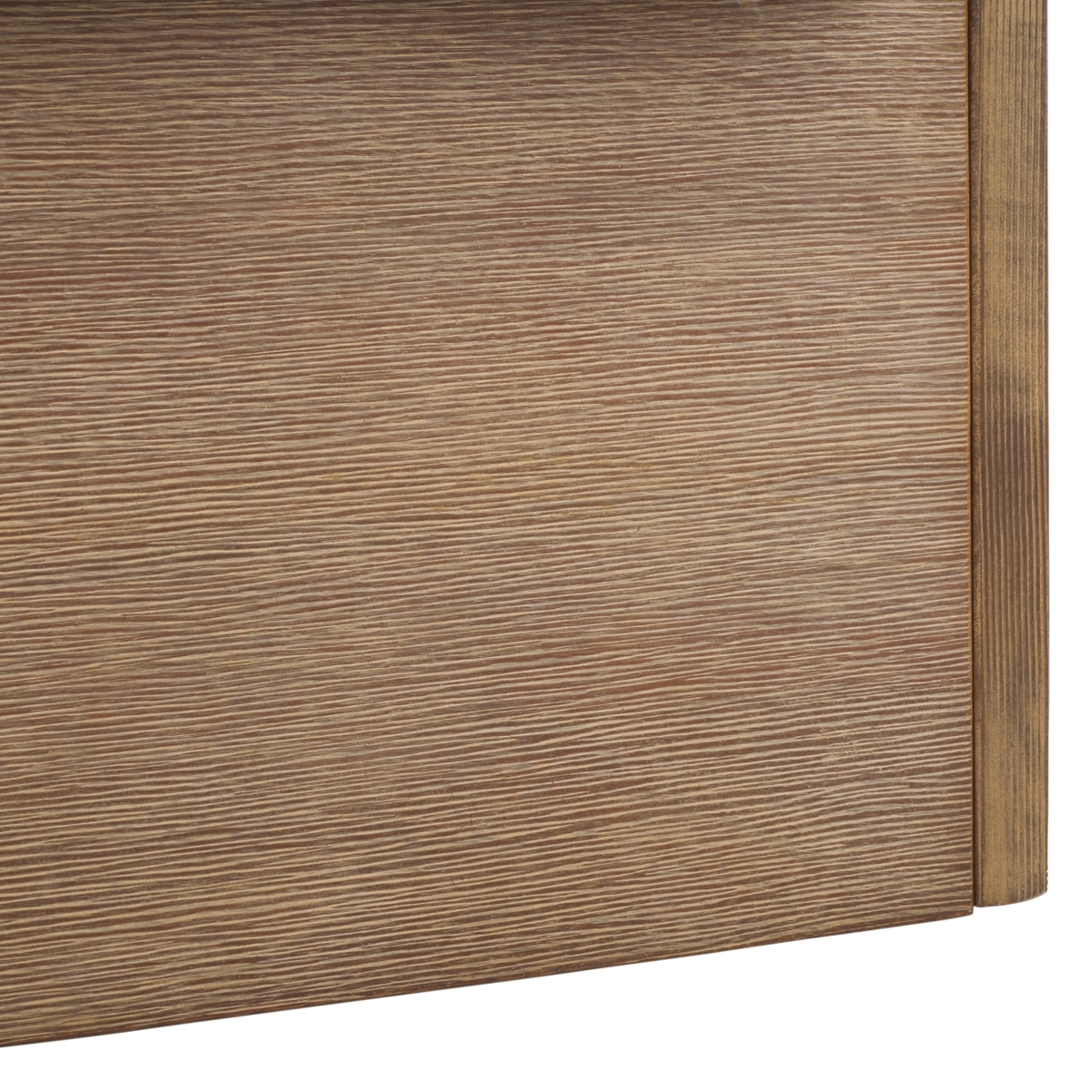 Vincent Wood Chaise Lounge Chair - Natural/Navy - Image 4