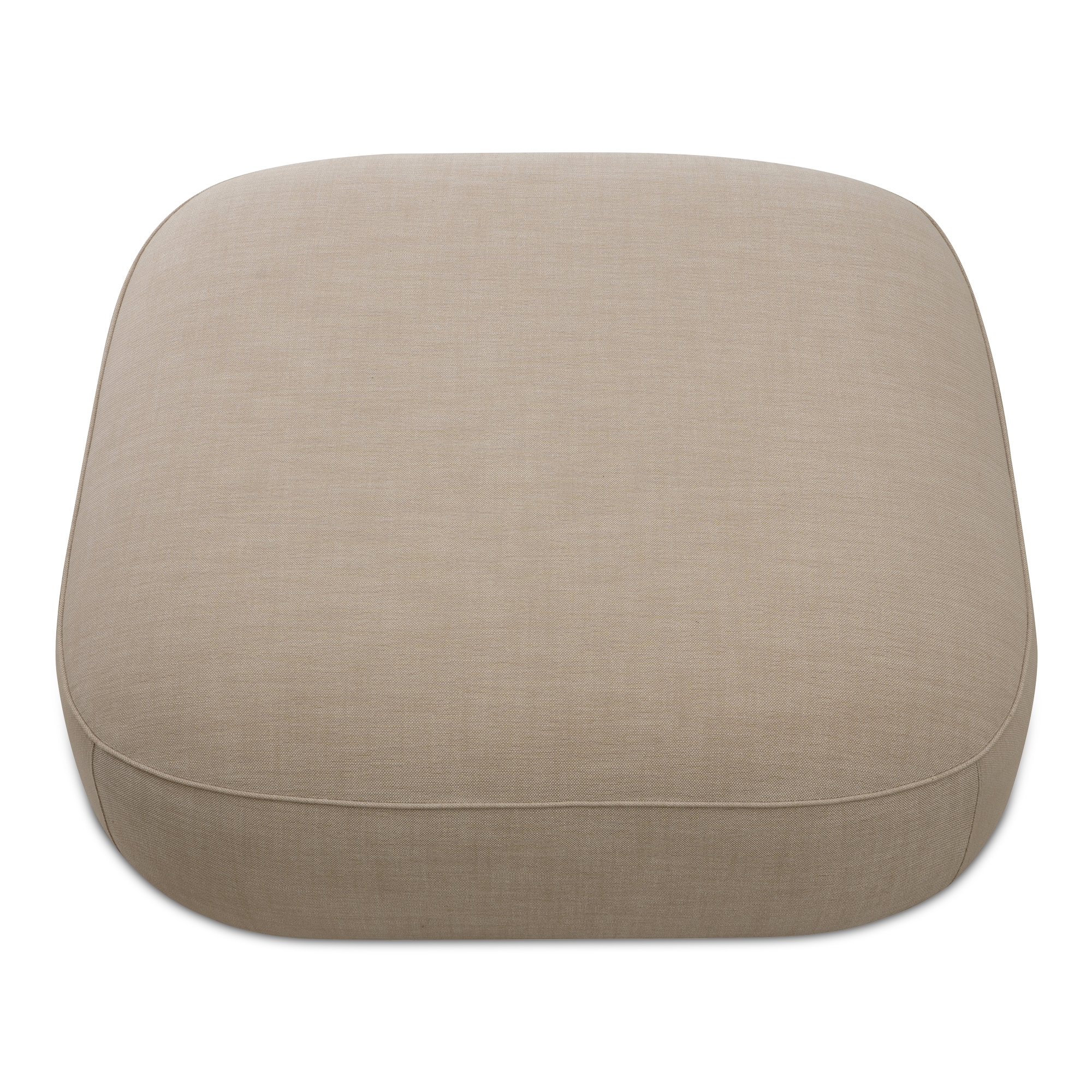 Marion Square Ottoman Beige - Image 3